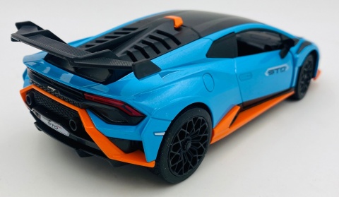 LAMBORGHINI Huracan STO światło dźwięk model METAL 1:24 MSZ 68279 niebieski