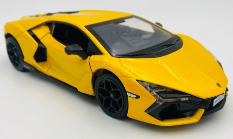 LAMBORGHINI Revuelto światło dźwięk model METAL 1:24 MSZ 68200 żółty