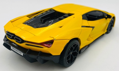 LAMBORGHINI Revuelto światło dźwięk model METAL 1:24 MSZ 68200 żółty