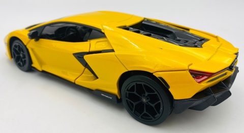 LAMBORGHINI Revuelto światło dźwięk model METAL 1:24 MSZ 68200 żółty