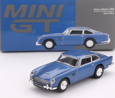 ASTON MARTIN DB5 1965 MGT00954 MiniGT 1:64 niebieski