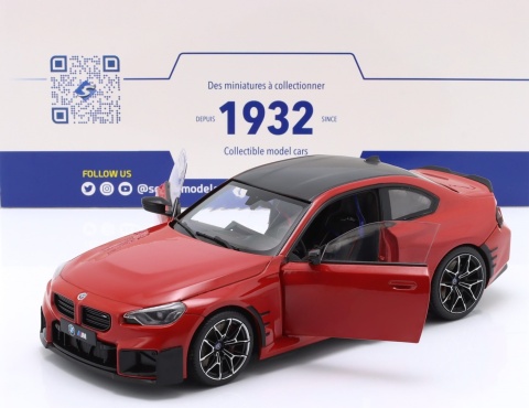 BMW M2 PERFORMANCE PARTS (G87) 2024 S1812902 Solido 1:18 czerwony