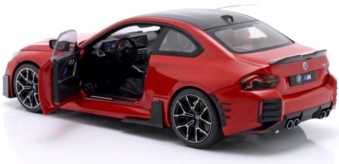 BMW M2 PERFORMANCE PARTS (G87) 2024 S1812902 Solido 1:18 czerwony