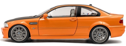 BMW M3 Coupe (E46) 2000 S1806509 Solido 1:18 pomarańczowy