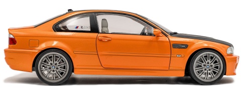 BMW M3 Coupe (E46) 2000 S1806509 Solido 1:18 pomarańczowy