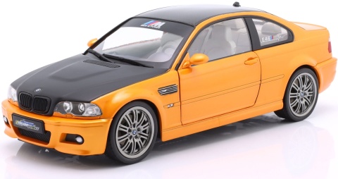 BMW M3 Coupe (E46) 2000 S1806509 Solido 1:18 pomarańczowy