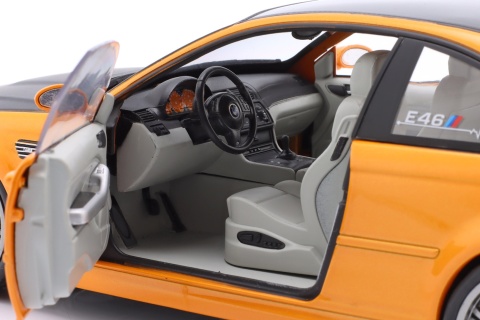 BMW M3 Coupe (E46) 2000 S1806509 Solido 1:18 pomarańczowy