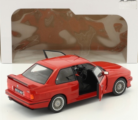 BMW M3 (E30) 1986 model metal S1801502 Solido 1:18 czerwony