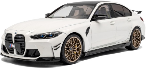 BMW M3 (G80) Performance Parts 2024 model S1814301 Solido 1:18 alpinweiss