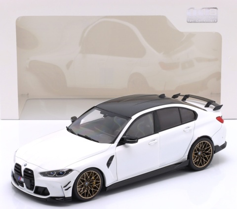 BMW M3 (G80) Performance Parts 2024 model S1814301 Solido 1:18 alpinweiss