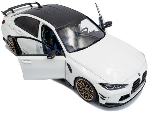 BMW M3 (G80) Performance Parts 2024 model S1814301 Solido 1:18 alpinweiss
