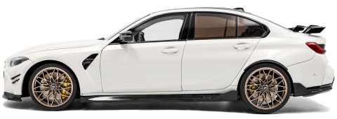 BMW M3 (G80) Performance Parts 2024 model S1814301 Solido 1:18 alpinweiss