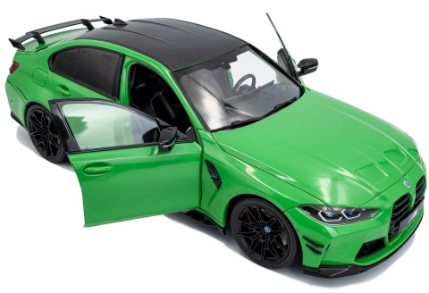 BMW M3 (G80) Performance Parts 2024 model S1814302 Solido 1:18 zielony