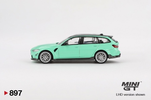 BMW M3 TOURING (G81) M Performance 2022 Mint Green MGT00897 MiniGT 1:64