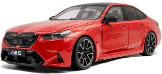 BMW M5 (G90) 2025 model S1814702 Solido 1:18 czerwony