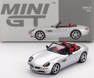 BMW Z8 2003 Titanium Silver MGT00998 MiniGT 1:64