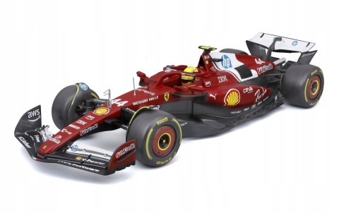 Bolid F1 Ferrari SF-25 Hamilton 2025 Australian GP BBurago 1:18 SF25
