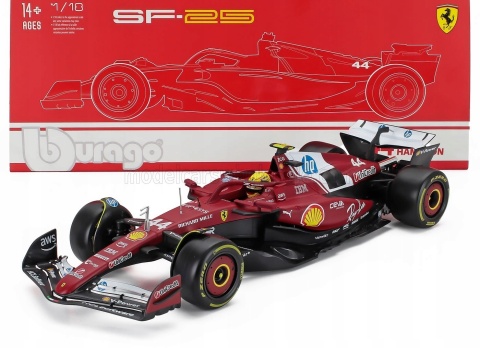 Bolid F1 Ferrari SF-25 Hamilton 2025 Australian GP BBurago 1:18 SF25