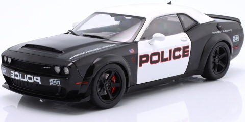 DODGE CHALLENGER DEMON 2023 Highway Police USA model S185715 Solido 1:18