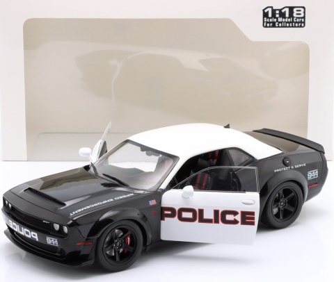 DODGE CHALLENGER DEMON 2023 Highway Police USA model S185715 Solido 1:18