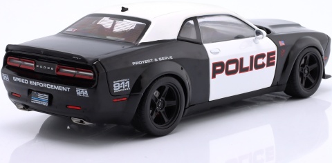 DODGE CHALLENGER DEMON 2023 Highway Police USA model S185715 Solido 1:18