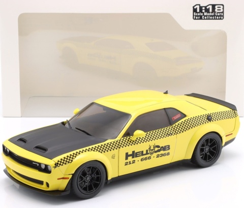 DODGE CHALLENGER SRT Hellcat 2023 New York Hellcab S185716 Solido 1:18
