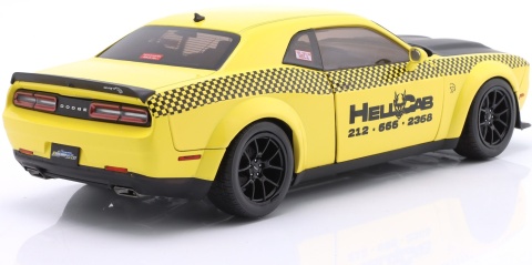 DODGE CHALLENGER SRT Hellcat 2023 New York Hellcab S185716 Solido 1:18