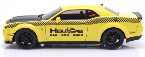 DODGE CHALLENGER SRT Hellcat 2023 New York Hellcab S185716 Solido 1:18
