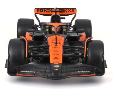DUŻY ZESTAW McLaren F1 Norris Piastri MCL38 do zawieszenia BBurago 1:24