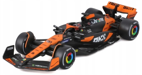 DUŻY ZESTAW McLaren F1 Norris Piastri MCL38 do zawieszenia BBurago 1:24