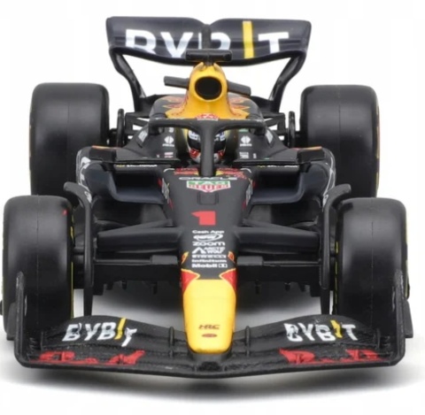 DUŻY ZESTAW Red Bull F1 Verstappen Perez RB19 do zawieszenia BBurago 1:24