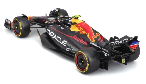 DUŻY ZESTAW Red Bull F1 Verstappen Perez RB19 do zawieszenia BBurago 1:24