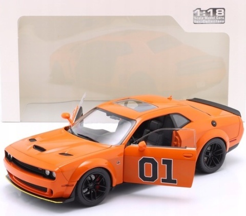 Dodge Challenger R/T Scat Pack Widebody 01 General Lee S1805713 Solido 1:18