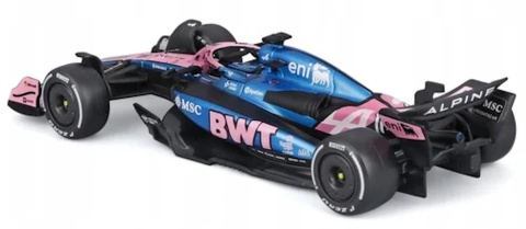 F1 bolid Alpine A525 BWT #10 Pierre Gasly Monaco GP 2025 BBurago 1:43