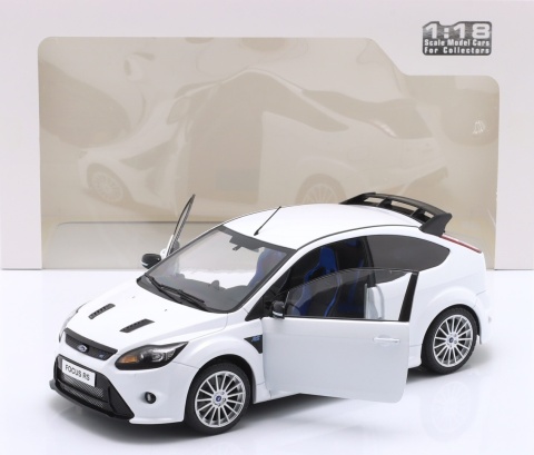 FORD FOCUS RS MK II 2009 model metalowy S1813102 Solido 1:18 biały