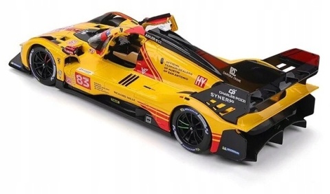 Ferrari 499P LMH FIA 24h 2024 AF CORSE #83 KUBICA Bburago 26313 model 1:24
