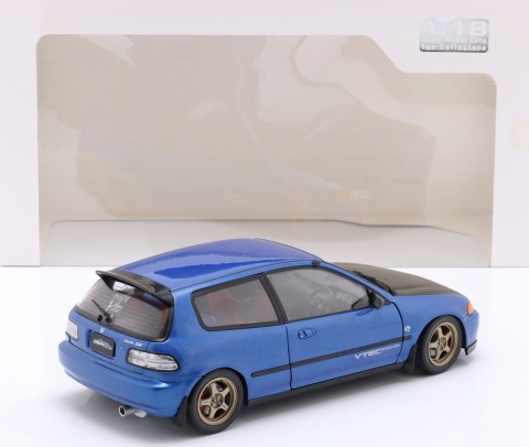 HONDA CIVIC (EG6) 1991 model S1810406 Solido 1:18 niebieski
