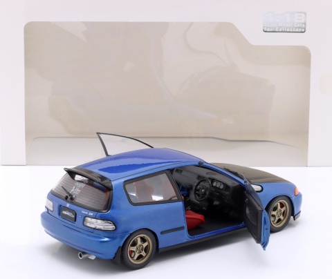 HONDA CIVIC (EG6) 1991 model S1810406 Solido 1:18 niebieski