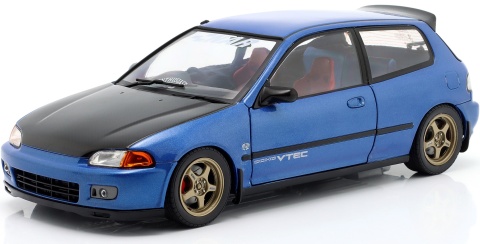 HONDA CIVIC (EG6) 1991 model S1810406 Solido 1:18 niebieski