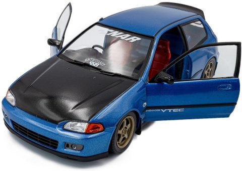 HONDA CIVIC (EG6) 1991 model S1810406 Solido 1:18 niebieski
