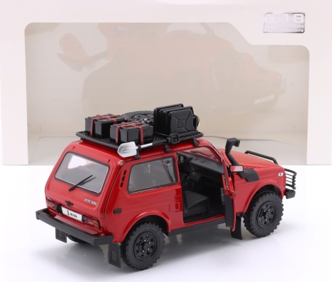 LADA NIVA 1980 model S1807306 Solido 1:18 czerwony