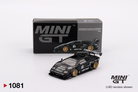 LAMBORGHINI COUNTACH LB- Works 2024 MGT01081 MiniGT 1:64 czarny