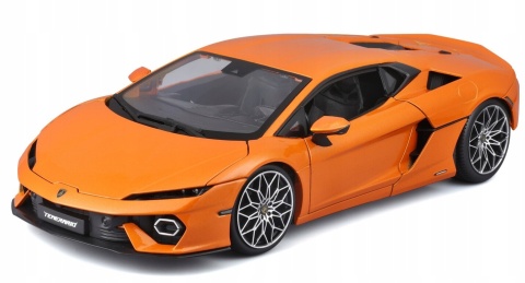 Lamborghini Temerario skala 1:18 model Bburago 11052OR pomarańczowy