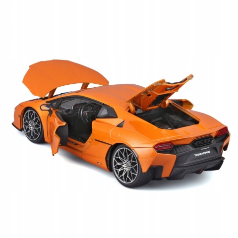 Lamborghini Temerario skala 1:18 model Bburago 11052OR pomarańczowy