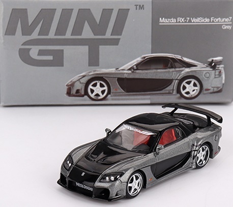 MAZDA RX-7 VeilSide Fortune MGT01057 MiniGT 1:64 grafitowy