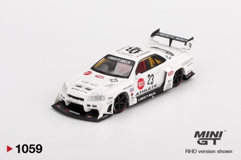 NISSAN LB-ER34 Super Silhouette #23 ATHLETE/COLLETT MGT01059 MiniGT 1:64