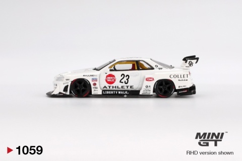 NISSAN LB-ER34 Super Silhouette #23 ATHLETE/COLLETT MGT01059 MiniGT 1:64