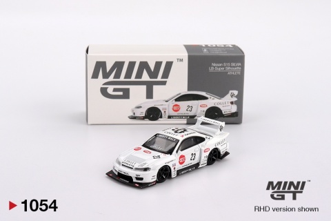 NISSAN LB-Super Silhouette S15 SILVIA #23 ATHLETE MGT01054 MiniGT 1:64