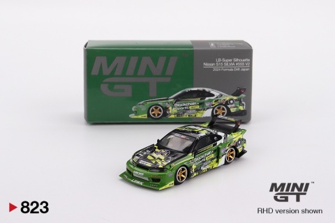 NISSAN SILVIA S15 LB-Super Silhouette #555 V2 F. Drift MGT00823 MiniGT 1:64