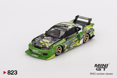NISSAN SILVIA S15 LB-Super Silhouette #555 V2 F. Drift MGT00823 MiniGT 1:64